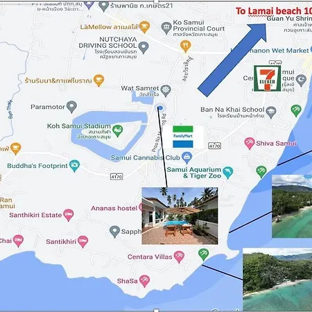 Holiday House Near Lamai With Swimming Pool. 2 Bedrooms Amphoe Koksamui Exterior photo